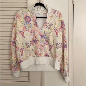 Lou and grey sweatshirt quarter zip